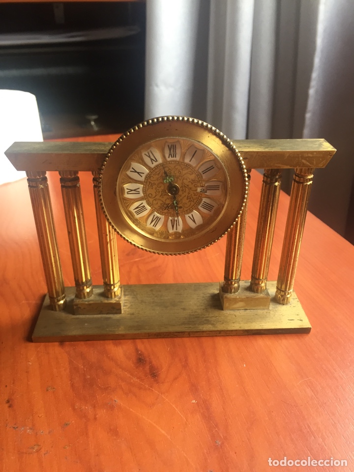 Despertadores antiguos: Reloj columnas - Foto 3