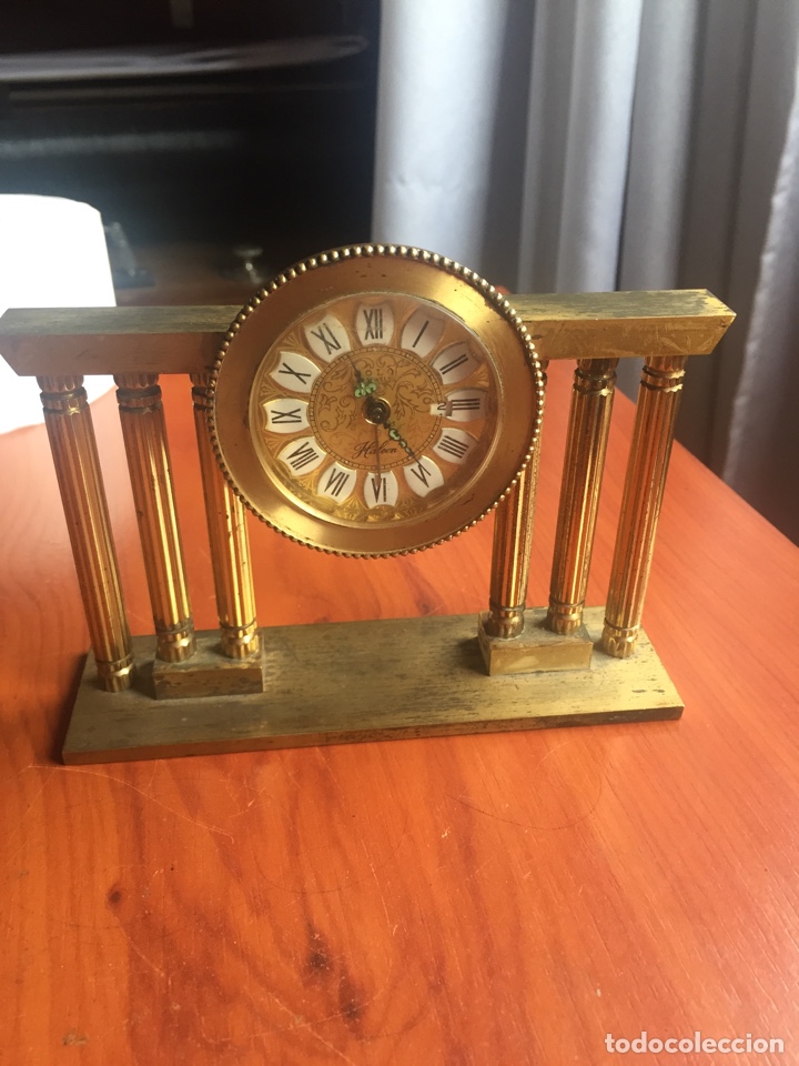 Despertadores antiguos: Reloj columnas - Foto 1