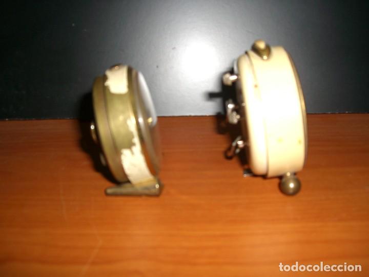 Despertadores antiguos: LOTE DE DOS RELOJES DESPERTADORES - Foto 2