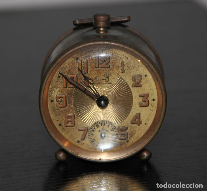 Despertadores antiguos: ANTIGUO RELOJ DESPERTADOR - Foto 2