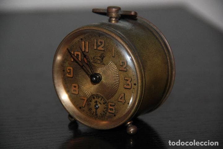 Despertadores antiguos: ANTIGUO RELOJ DESPERTADOR - Foto 4