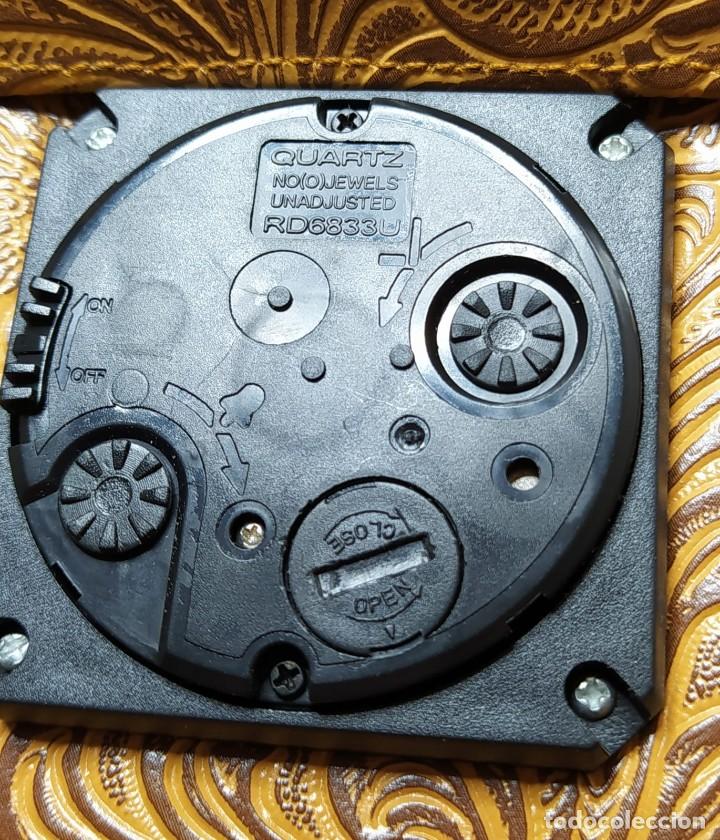 Despertadores antiguos: RELOJ DE VIAJE EN ESTUCHE - Foto 4