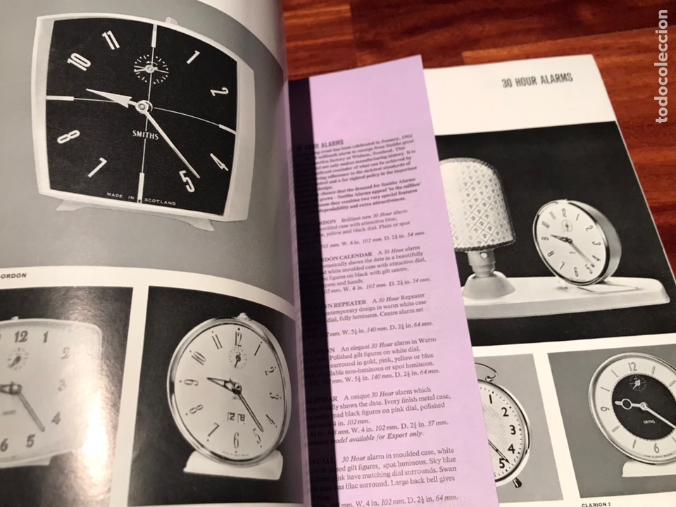 Despertadores antiguos: Antiguo cat&aacute;logo de relojes - Foto 6
