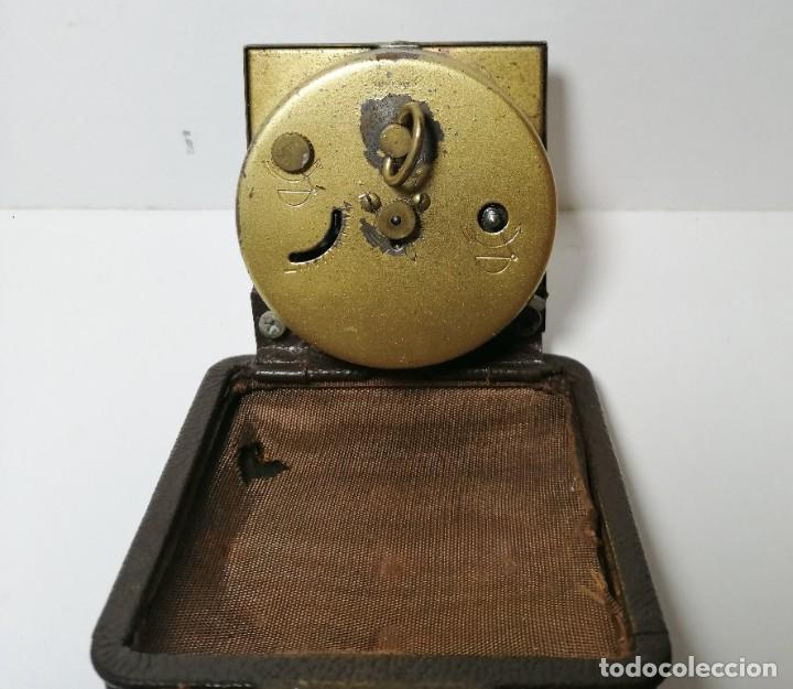 Despertadores antiguos: RELOJ BLESSING GERMANY. DESPERTADOR DE BOLSILLO. FUNCIONA. - Foto 3