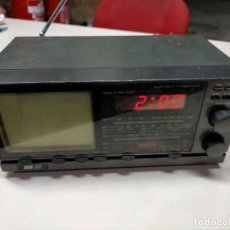 Despertadores antiguos: RADIO ALARMA RELOJ DESPERTADOR TV AS AUDIO SONIC DIGITAL ALARM CLOCK VINTAGE MODEL TC 946F