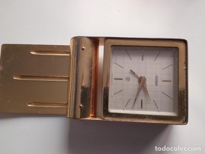 Despertadores antiguos: RELOJ JAEGER FUNCIONANDO - Foto 3