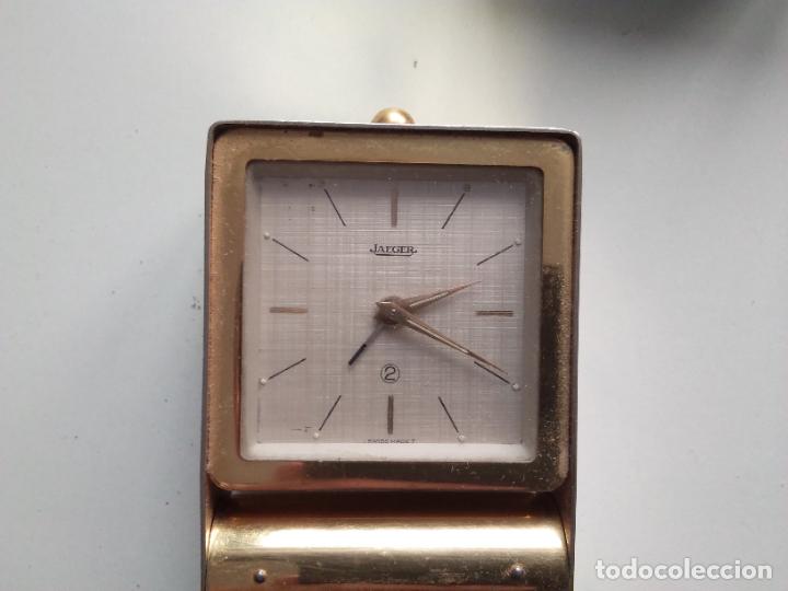 Despertadores antiguos: RELOJ JAEGER FUNCIONANDO - Foto 1