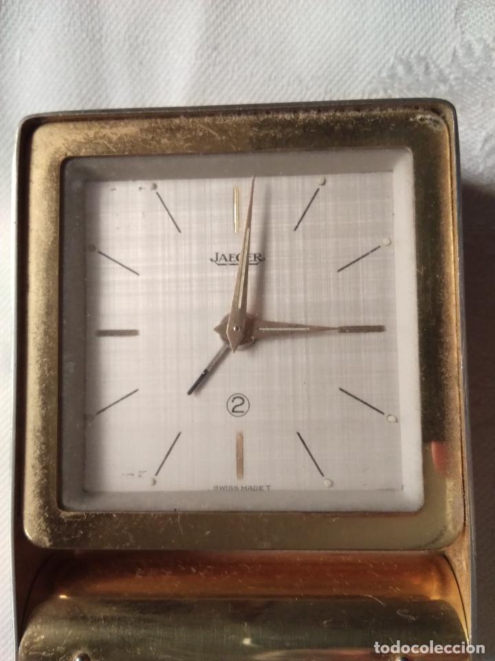 Despertadores antiguos: RELOJ JAEGER FUNCIONANDO - Foto 14