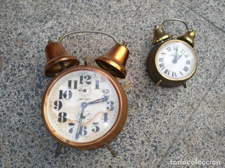 Despertadores antiguos: DOS RELOJES DESPERTADORES - Foto 1