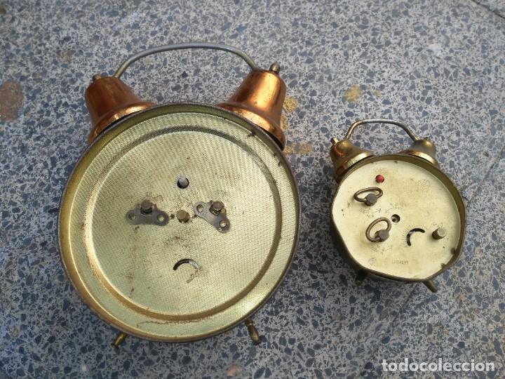 Despertadores antiguos: DOS RELOJES DESPERTADORES - Foto 4