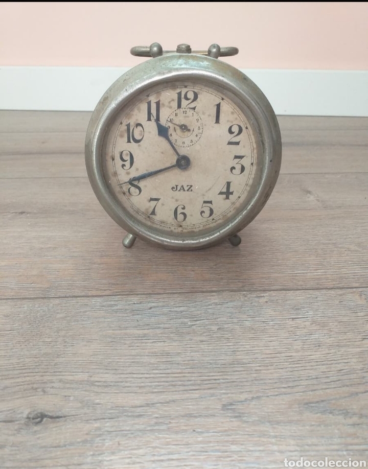 Despertadores antiguos: Reloj despertador antiguo marca JAZ - Foto 1 - 304458713