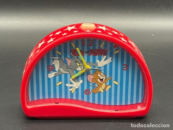 Despertadores antiguos: ANTIGUO DESPERTADOR DE TOM Y JERRY - Foto 5