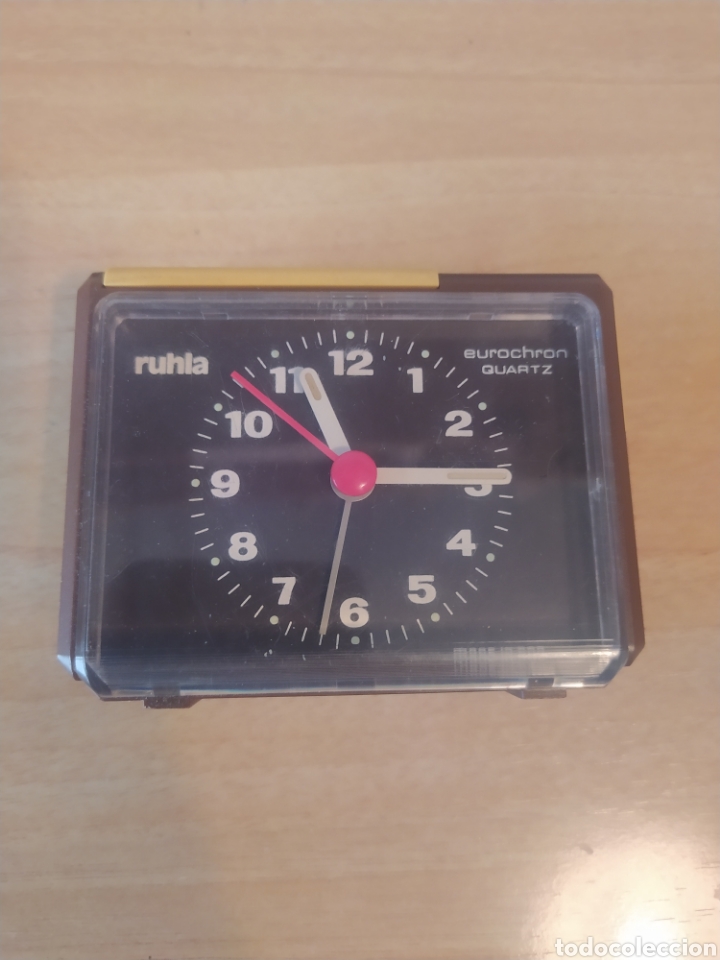 Despertadores antiguos: Reloj despertador ruhla - Foto 1