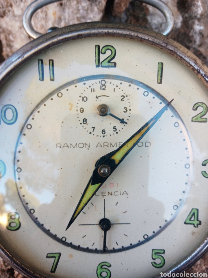 Despertadores antiguos: RELOJ - RAMON ARMENGOD - RUBI VALENCIA - FUNCIONANDO - - Foto 3
