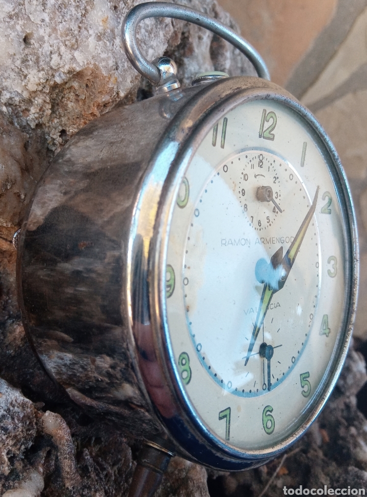 Despertadores antiguos: RELOJ - RAMON ARMENGOD - RUBI VALENCIA - FUNCIONANDO - - Foto 6