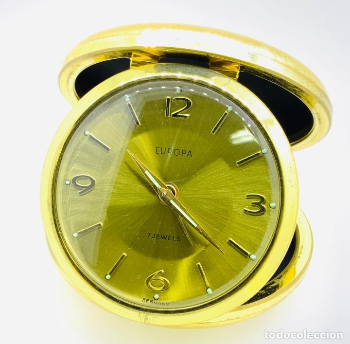 219-despertador petaca marca solar, 7 rubís - Buy Antique alarm clocks on  todocoleccion