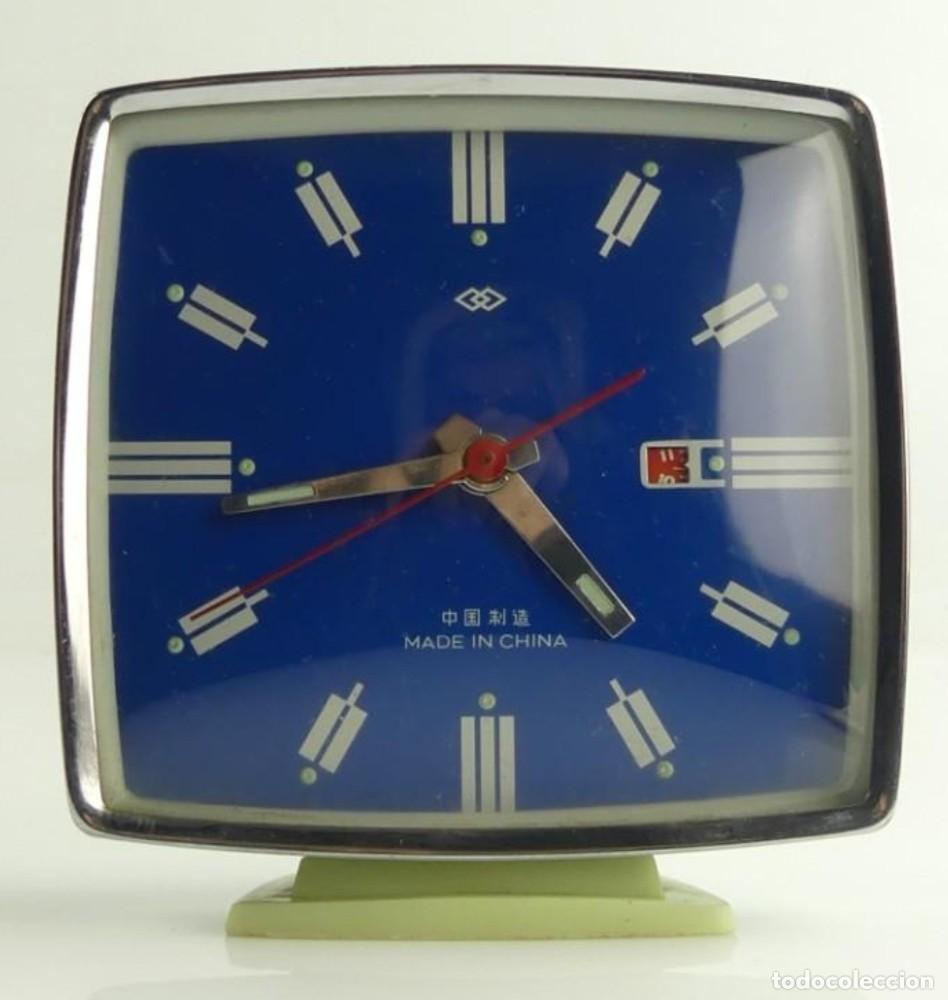 Alte Wecker: ❇️ VINTAGE RELOJ DESPERTADOR A CUERDA HECHO EN CHINA ❇️