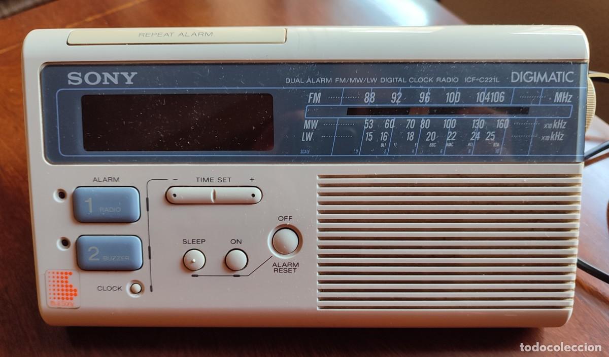 radio despertador sony - Compra venta en todocoleccion