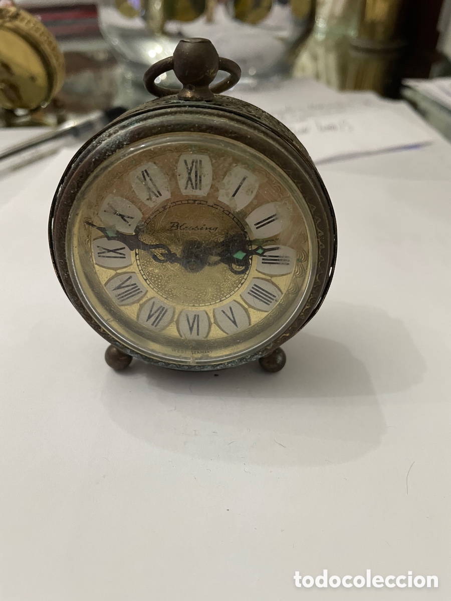 Despertadores antiguos: Reloj sobremesa Europa - Foto 2