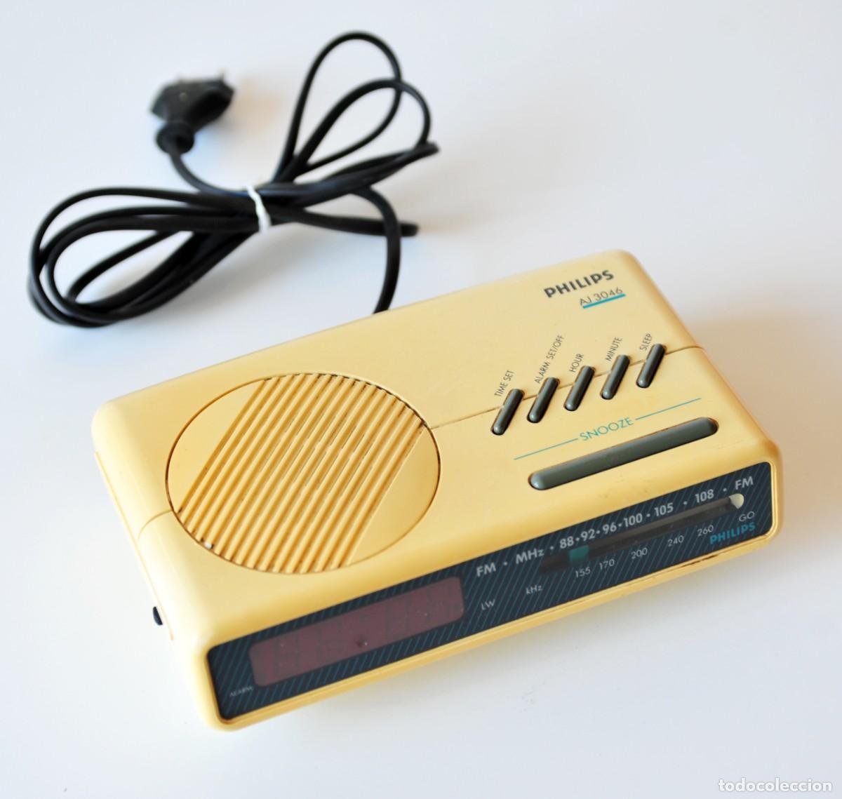 Despertador Philips antiguo años 80 -  España