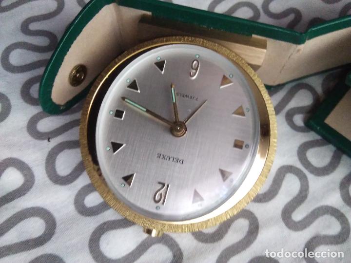 Despertadores antiguos: RELOJ DE VIAJE DE LUXE - Foto 5