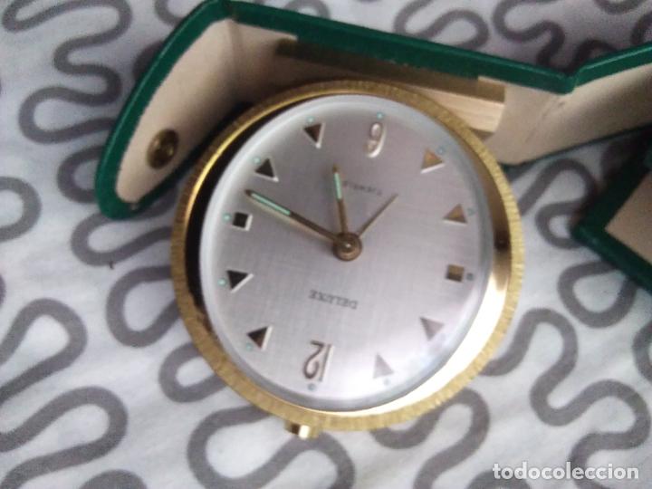 Despertadores antiguos: RELOJ DE VIAJE DE LUXE - Foto 7