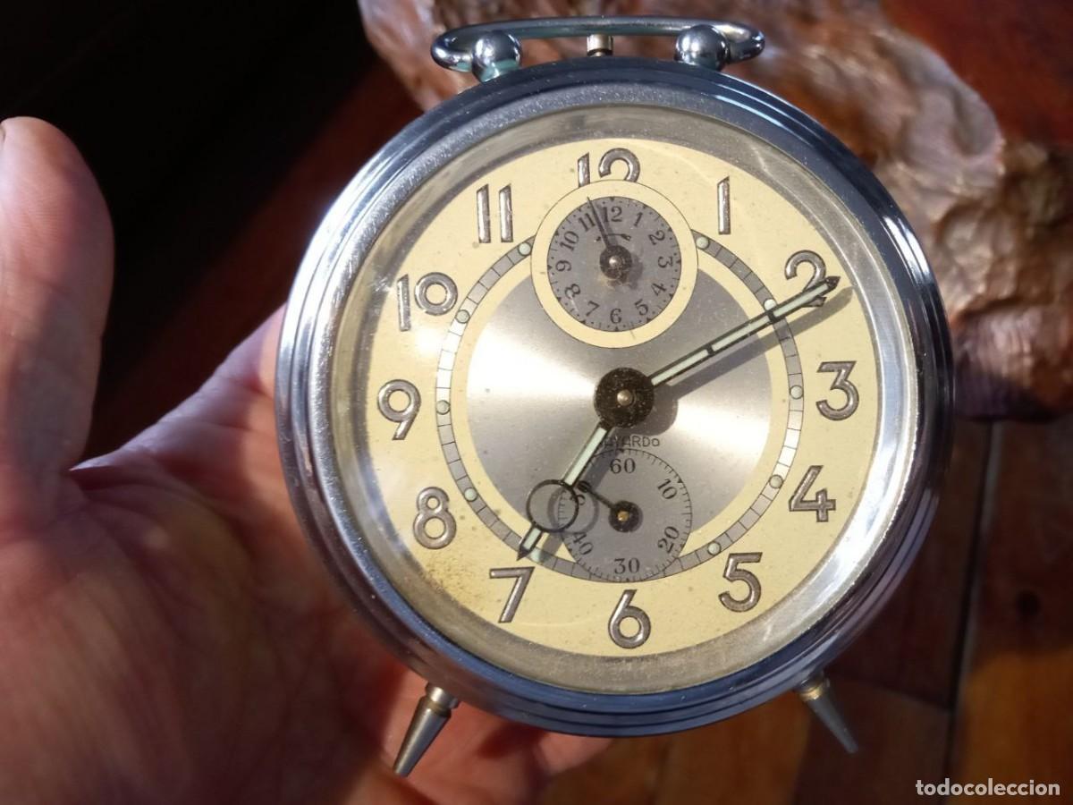 Despertadores antiguos: RELOJ DESPERTADOR BAYARD FUNCIONANDO - Foto 2
