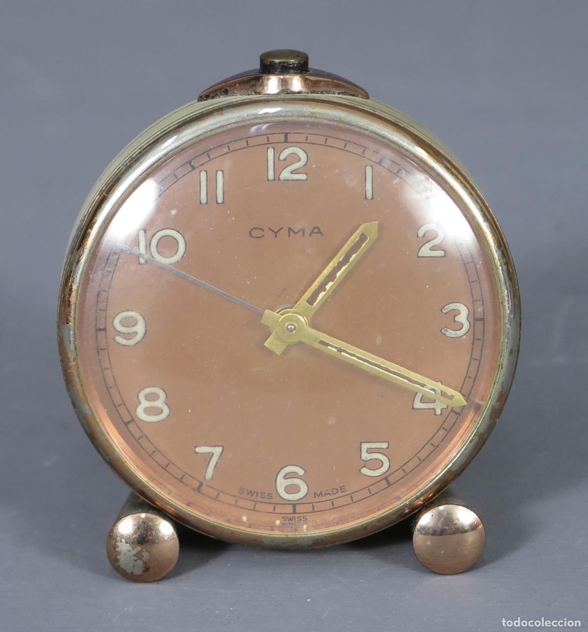 Despertadores antiguos: RELOJ DESPERTADOR. CYMA - Foto 1