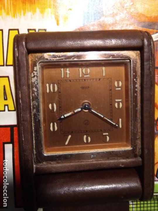 Despertadores antiguos: RELOJ JAEGER DESPERTADOR - Foto 3