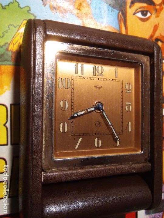 Despertadores antiguos: RELOJ JAEGER DESPERTADOR - Foto 9