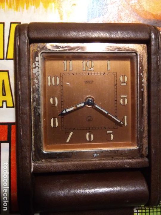 Despertadores antiguos: RELOJ JAEGER DESPERTADOR - Foto 1