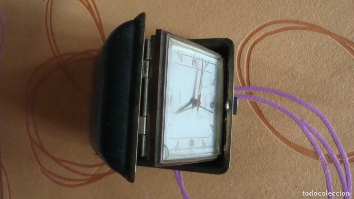 Despertadores antiguos: reloj de mesa antiguo - Foto 2