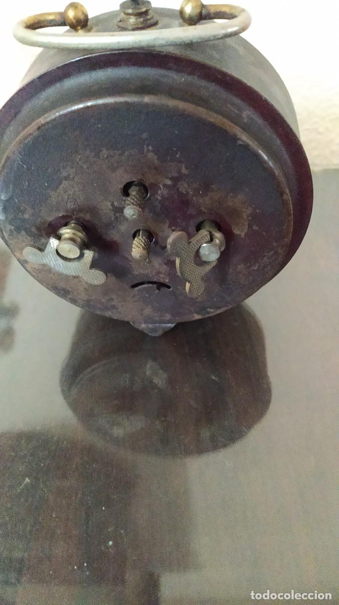 Despertadores antiguos: Antiguo reloj de cuerda 150 a&ntilde;os - Foto 2