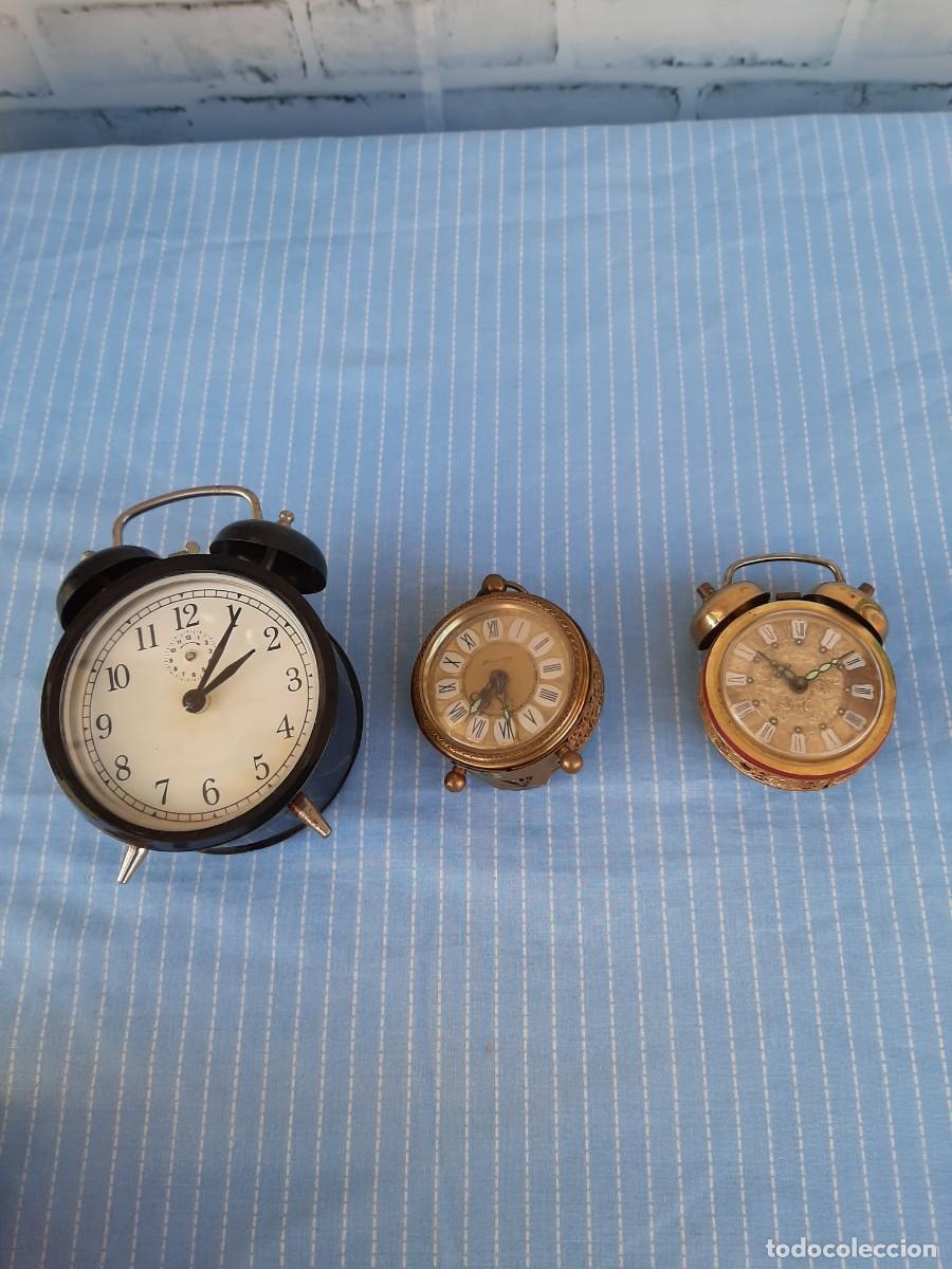 lote de relojes despertadores de mesita noche - Compra venta en  todocoleccion