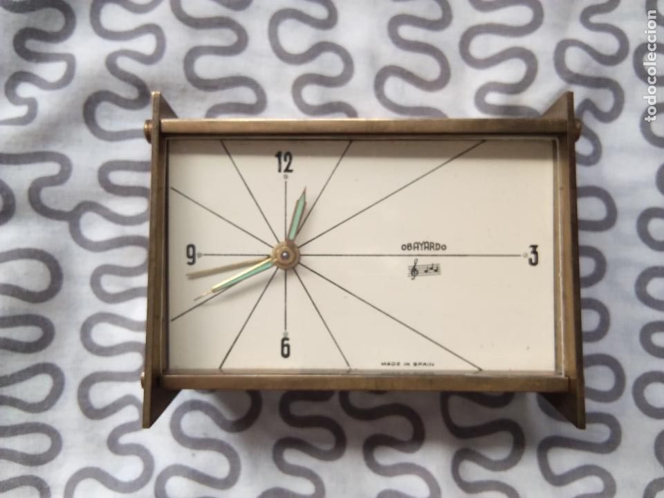 Despertadores antiguos: RELOJ OBAYARDO DESPERTADOR - Foto 5