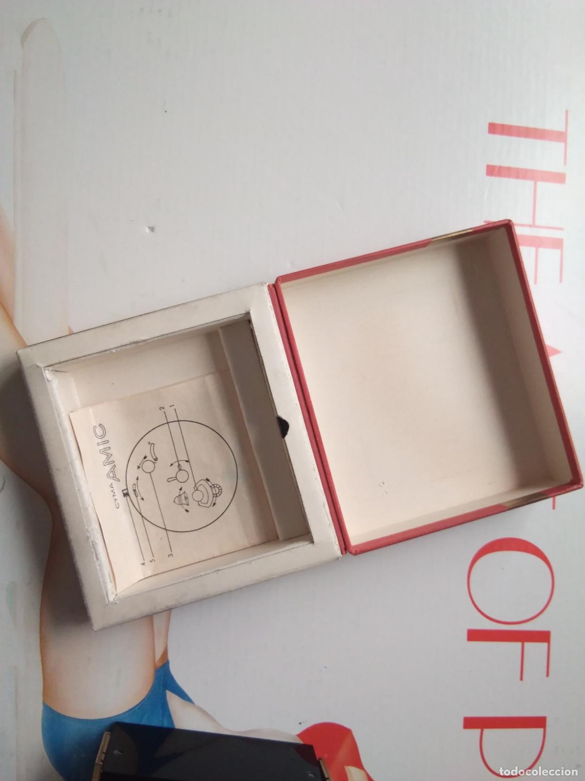 Despertadores antiguos: RELOJ CYMA AMIC EN SU CAJA - Foto 13