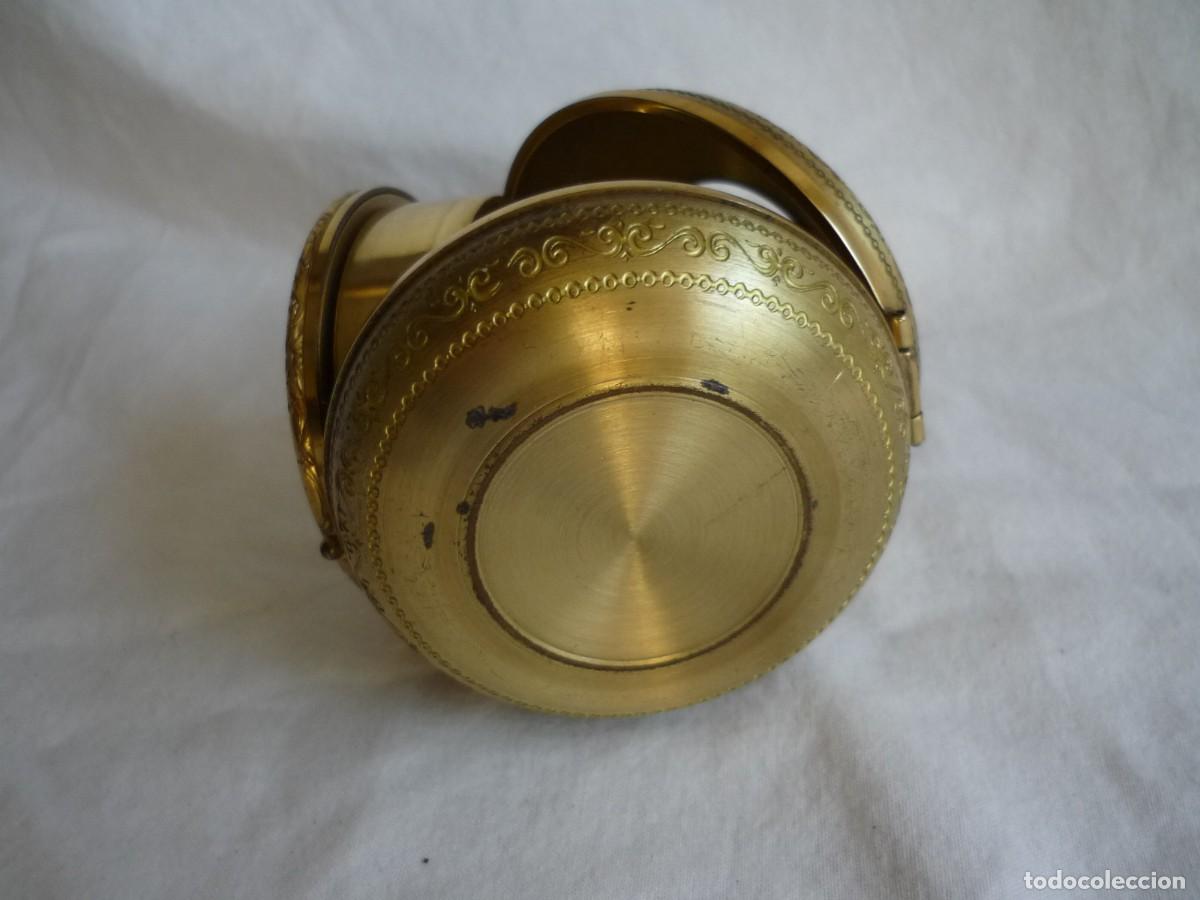 Despertadores antiguos: Reloj de bronce Swiza para reparar - Foto 8
