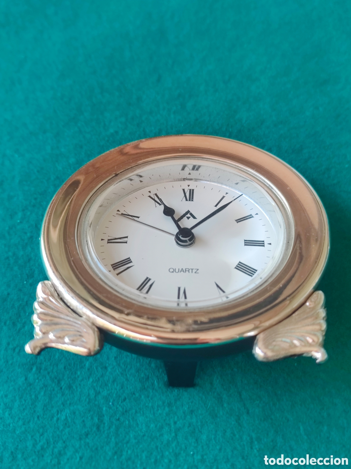 Despertadores antiguos: RELOJ DESPERTADOR EN PLATA DE LEY. FUNCIONA. - Foto 3