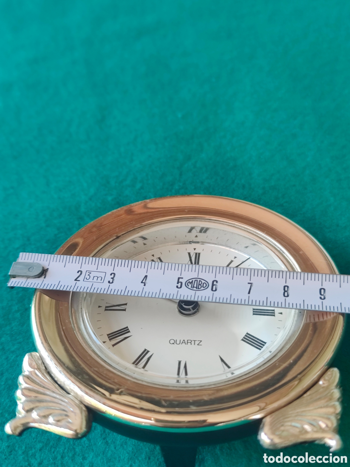 Despertadores antiguos: RELOJ DESPERTADOR EN PLATA DE LEY. FUNCIONA. - Foto 4