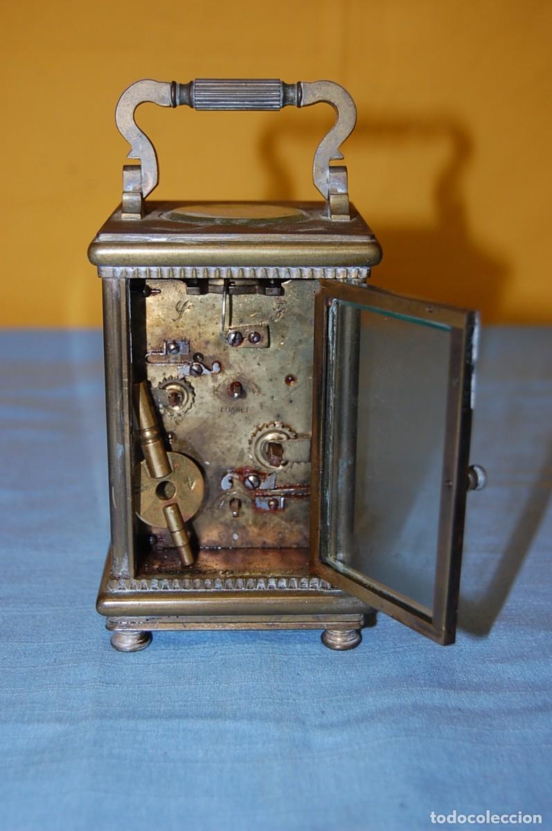 Despertadores antiguos: RELOJ DE VIAJE DE 1900 - Foto 3