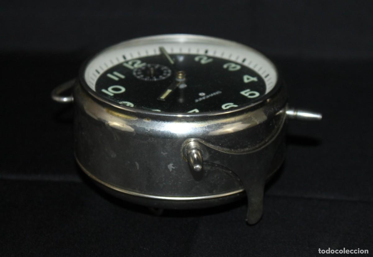 Despertadores antiguos: Antiguo reloj despertador Junghans - Foto 3