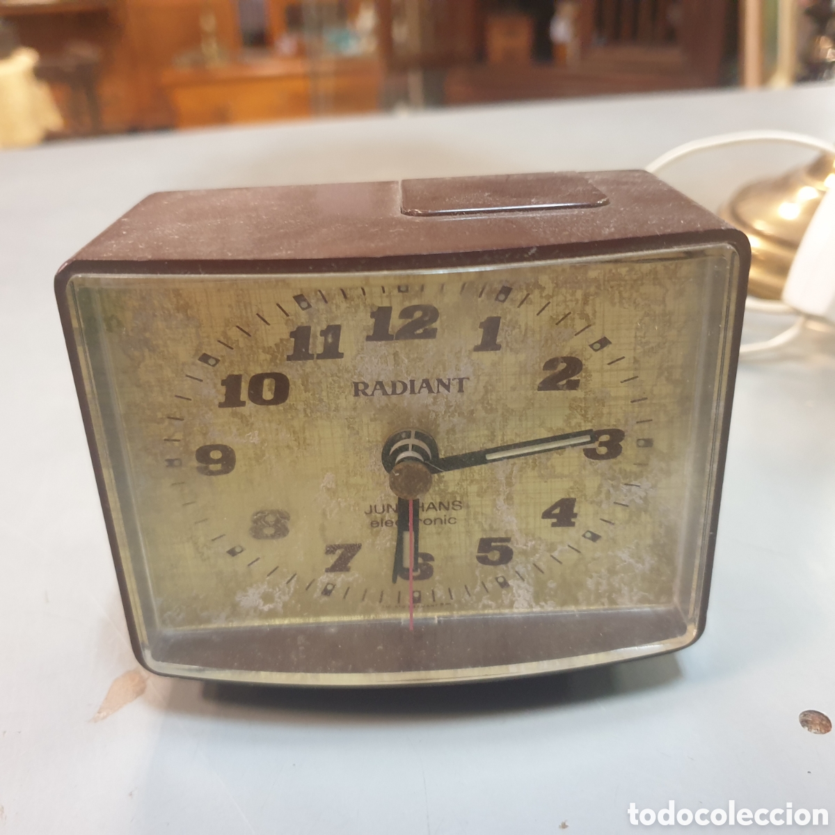 Despertadores antiguos: Antiguo reloj Radiam - Foto 2