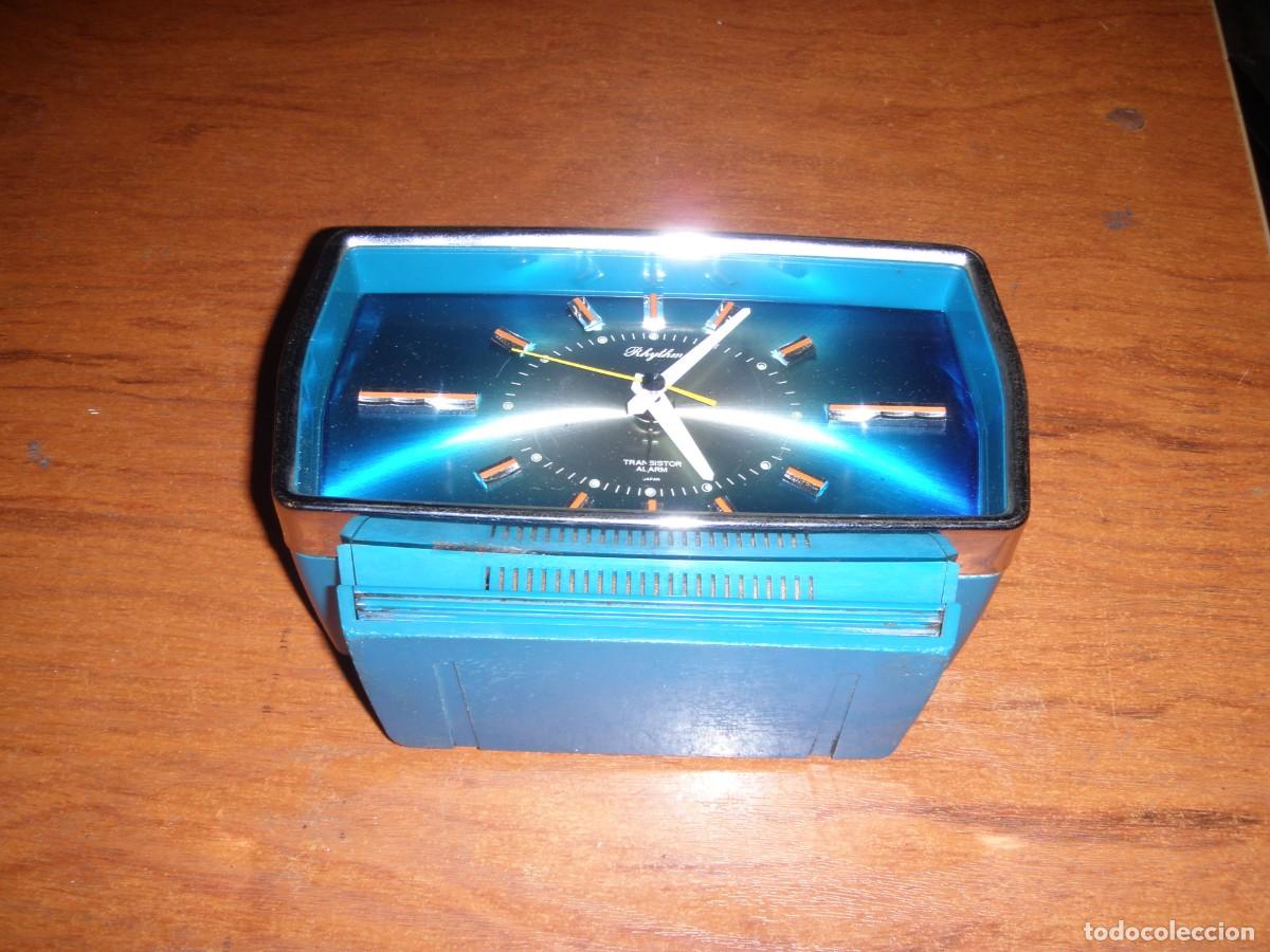 Despertadores antiguos: RELOJ RYTHIM JAPAN FUNIONANDO LEER - Foto 4