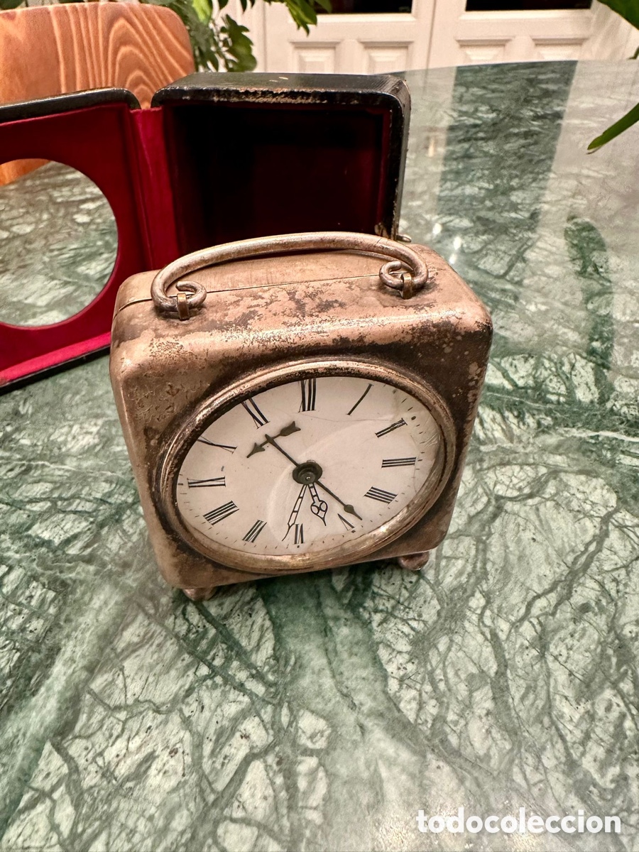 Despertadores antiguos: Reloj despertador de viaje - Foto 4