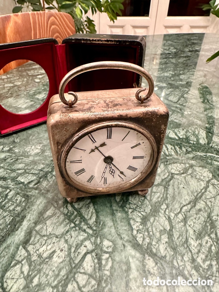 Despertadores antiguos: Reloj despertador de viaje - Foto 5