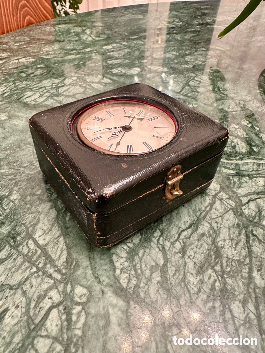 Despertadores antiguos: Reloj despertador de viaje - Foto 1