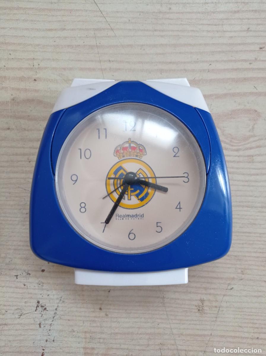 Despertadores antiguos: Reloj Despertador Real Madrid CF - Foto 1