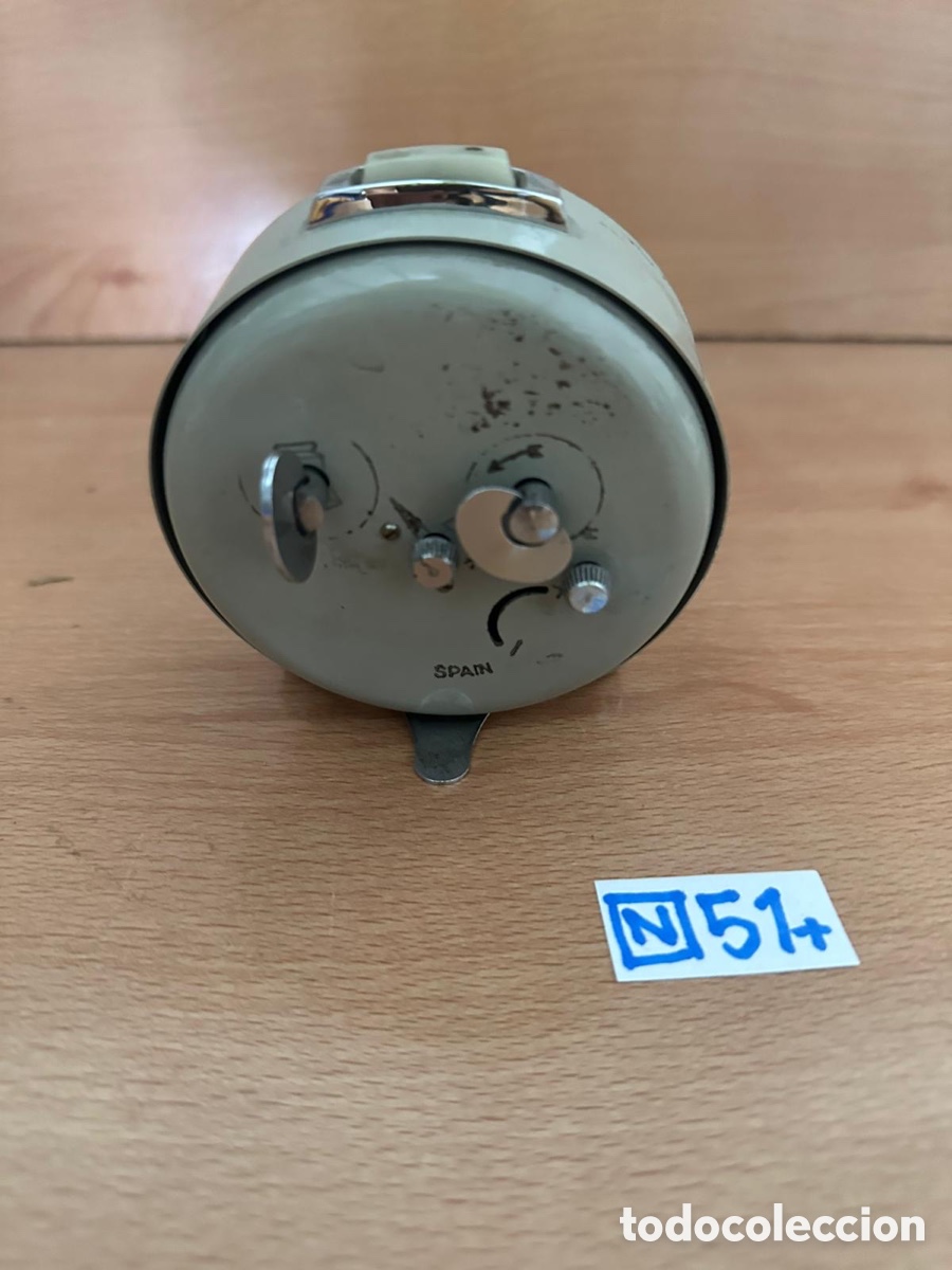 Despertadores antiguos: RELOJ DESPERTADOR MICRO DE CUERDA - Foto 2