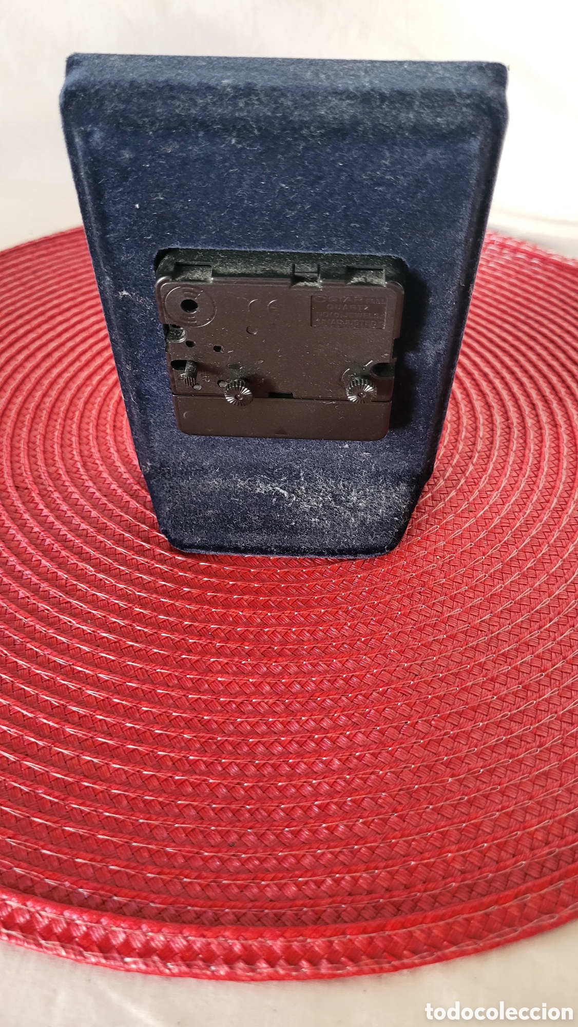 Despertadores antiguos: Reloj quartz en plata - Foto 4