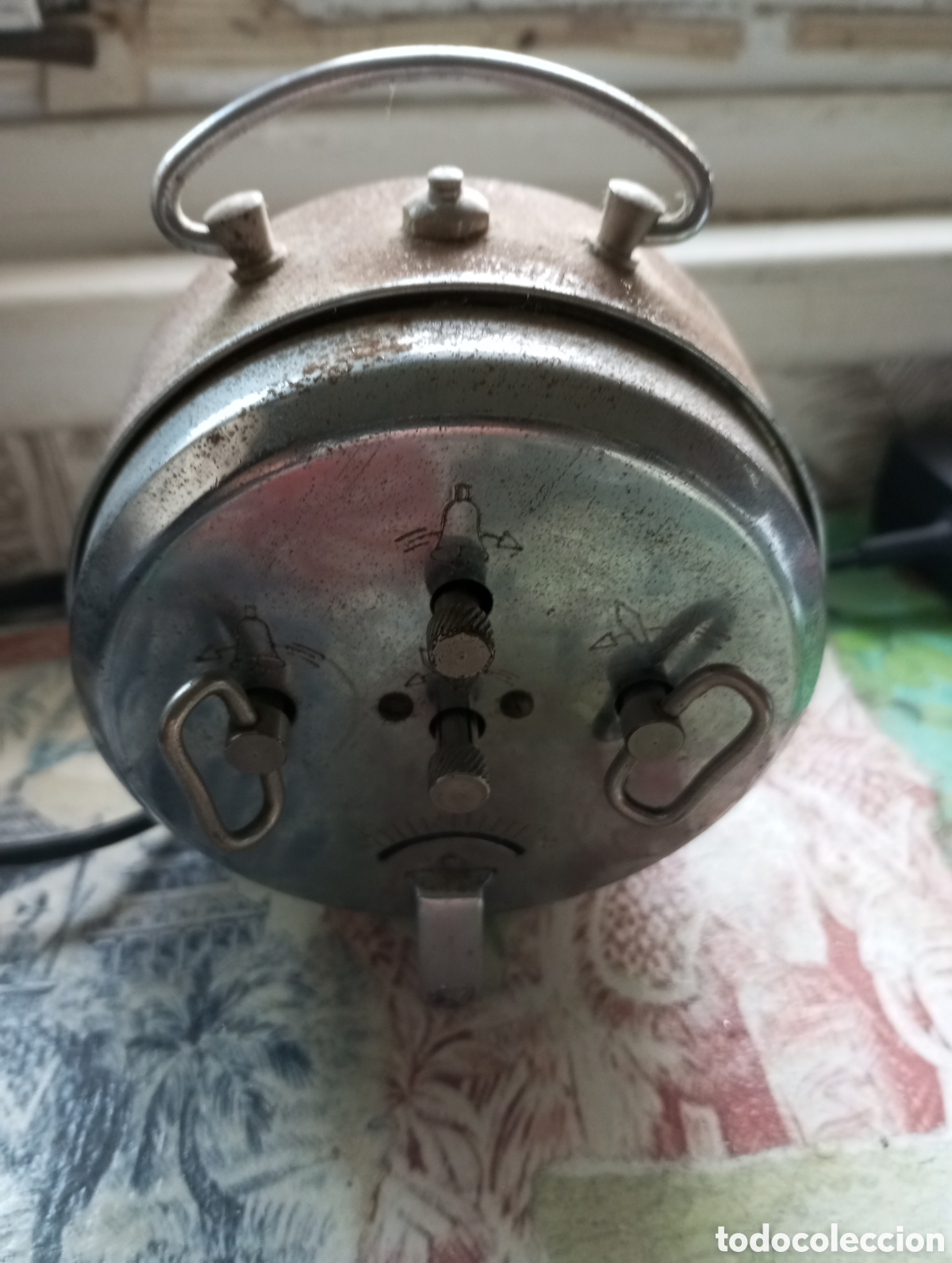 Despertadores antiguos: Reloj despertador Vitumar suizo - Foto 2